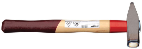 GEDORE 600 IH-1500 Schlosserhammer ROTBAND-PLUS mit Hickorystiel