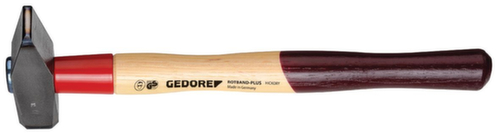 GEDORE 600 IH-1500 Schlosserhammer ROTBAND-PLUS mit Hickorystiel