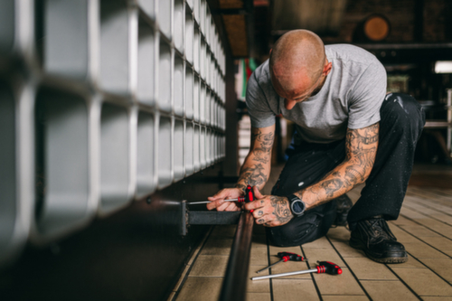 GEDORE R38672006 2K-T-Griff-Schraubendreher-Satz 6-kant 2.5-8 mm