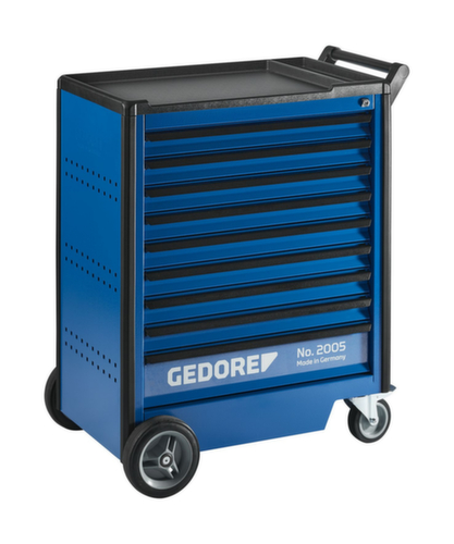 GEDORE 2005 0810 Werkzeugwagen mit 9 Schubladen