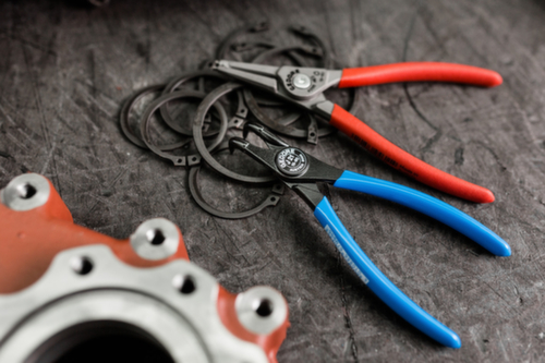 GEDORE 8000 J 21 Montagezange für Innensicherungsringe gewinkelt 19-60mm