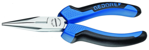 GEDORE SB 8132-200 JC Flachrundzange 200 mm 2K-Griff