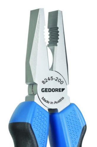 GEDORE 8245-160 JC Kombinationszange Euro-Modell 160 mm 2K-Griff