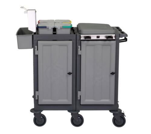 Geschlossener Reinigungswagen VariX, 4x6 l Eimer