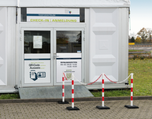 Moravia Kettenständer-Set GUARDA Plus, Länge 12,5 m