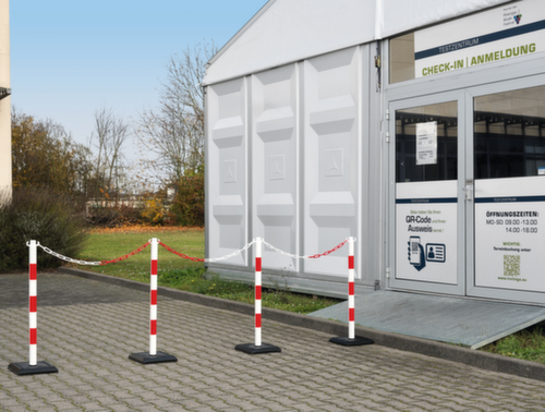 Moravia Kettenständer-Set GUARDA Plus, Länge 12,5 m