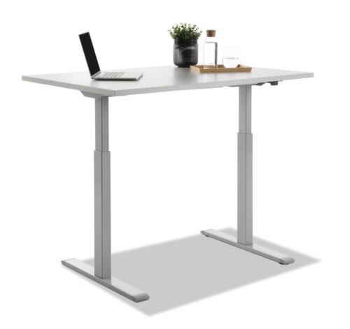 Topstar Elektrisch höhenverstellbarer Schreibtisch E-Table Smart mit T-Fußgestell