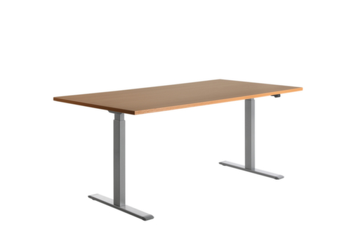 Topstar Elektrisch höhenverstellbarer Schreibtisch E-Table Smart mit T-Fußgestell