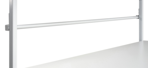 Treston Komplettpacktisch mit Lochplatte und Abrollvorrichtung, Breite x Tiefe 1800 x 900 mm