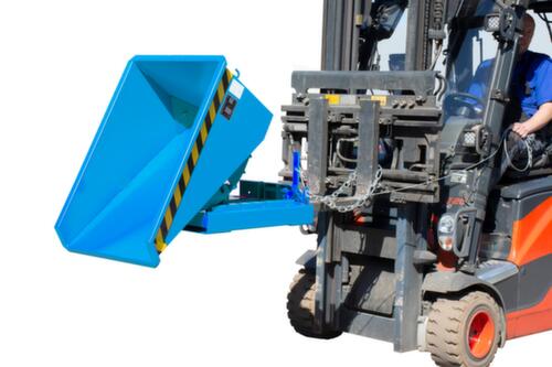 Bauer Niedriger Späne-Kippbehälter mit Abrollmechanik