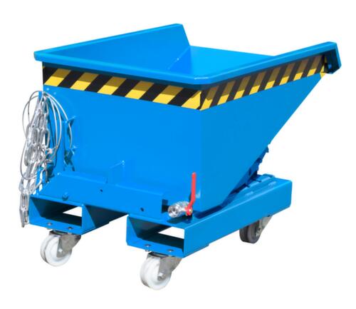 Bauer Niedriger Späne-Kippbehälter mit Abrollmechanik