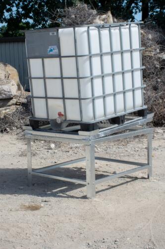 IBC-Restentleerer auf Grundgestell