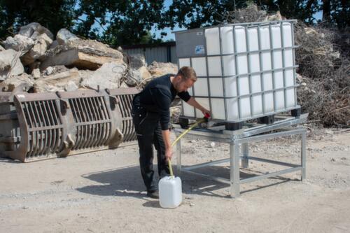 IBC-Restentleerer auf Grundgestell