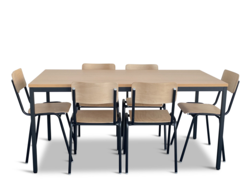 Kantinenset, Dekor natur/Buche