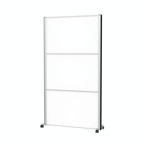 MAUL Stellwand-Tafel MAULconnecto, Höhe x Breite 1800 x 1000 mm, Wand weiß
