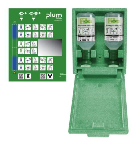 B-Safety Augenspülstation BR 320 005, 2 x 500 ml Kochsalzlösung