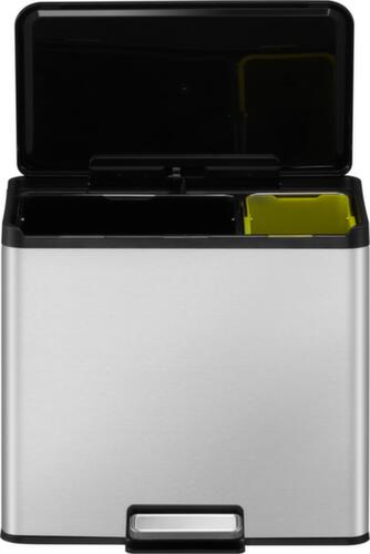 Tretabfallsammler EKO mit fingerabdruckfester Beschichtung, Inhalt 1 x 20 l/ 1 x 9 l