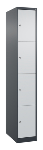 C+P Schließfachschrank Classic Plus, 4 Fächer