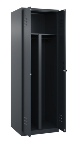 C+P PSA-Spind Classic Plus für Schwarz-Weiß-Trennung, Abteilbreite 300 mm