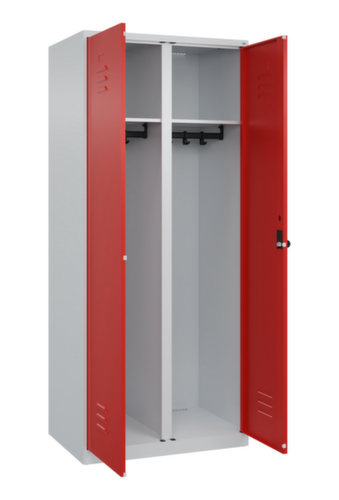 C+P Spind Classic Plus für Schwarz-Weiß-Trennung, Abteilbreite 400 mm