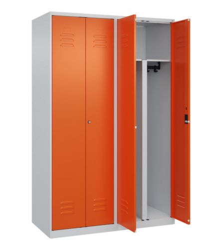 C+P PSA-Spind Classic Plus für Schwarz-Weiß-Trennung, Abteilbreite 300 mm