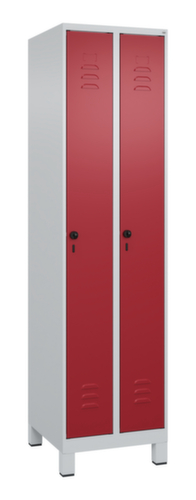 C+P Spind Classic Plus mit 2 Abteilen, Abteilbreite 250 mm