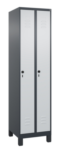 C+P Spind Classic Plus mit 2 Abteilen, Abteilbreite 250 mm