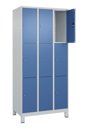 C+P Schließfachschrank Classic Plus, 9 Fächer