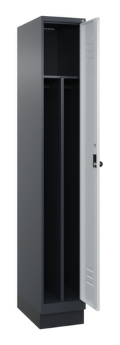 C+P Spind Classic Plus für Schwarz-Weiß-Trennung, Abteilbreite 300 mm