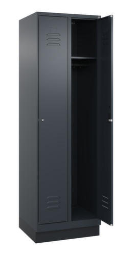 C+P Spind Classic Plus mit 2 Abteilen, Abteilbreite 300 mm