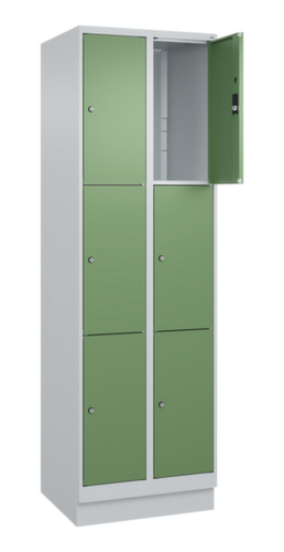 C+P Schließfachschrank Classic Plus, 6 Fächer