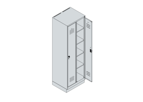 C+P Wäscheverteilschrank Classic Plus, Abteilbreite 300 mm