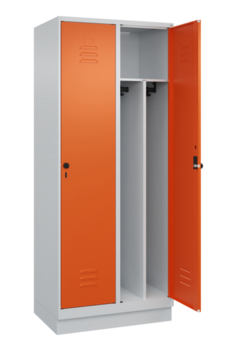 C+P Spind Classic Plus für Schwarz-Weiß-Trennung, Abteilbreite 400 mm