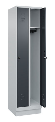 C+P Spind Classic Plus mit 2 Abteilen, Abteilbreite 250 mm