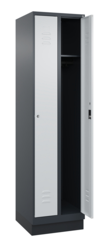 C+P Spind Classic Plus mit 2 Abteilen, Abteilbreite 250 mm