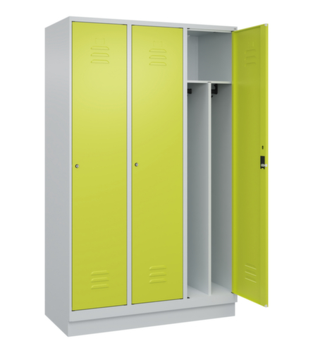 C+P Spind Classic Plus für Schwarz-Weiß-Trennung, Abteilbreite 400 mm