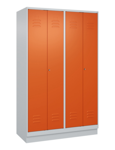 C+P PSA-Spind Classic Plus für Schwarz-Weiß-Trennung, Abteilbreite 300 mm