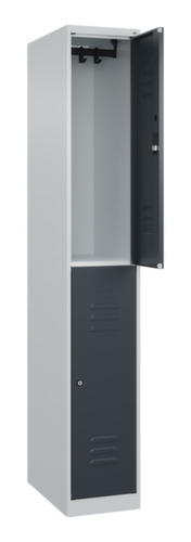 C+P Doppelstöckiger Spind Classic Plus, Abteilbreite 300 mm