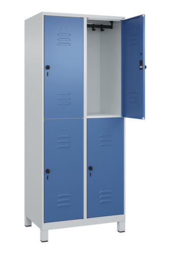 C+P Doppelstöckiger Spind Classic Plus, Abteilbreite 400 mm