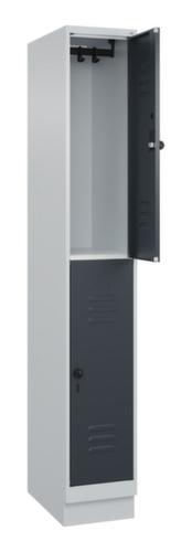 C+P Doppelstöckiger Spind Classic Plus, Abteilbreite 300 mm