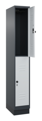 C+P Doppelstöckiger Spind Classic Plus, Abteilbreite 300 mm