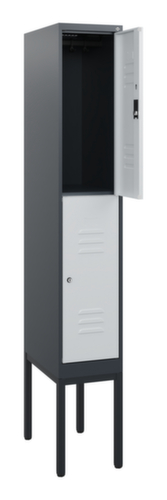 C+P Doppelstöckiger Spind Classic Plus, Abteilbreite 300 mm