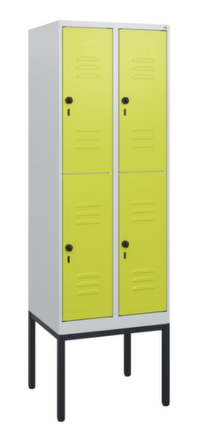 C+P Doppelstöckiger Spind Classic Plus, Abteilbreite 300 mm