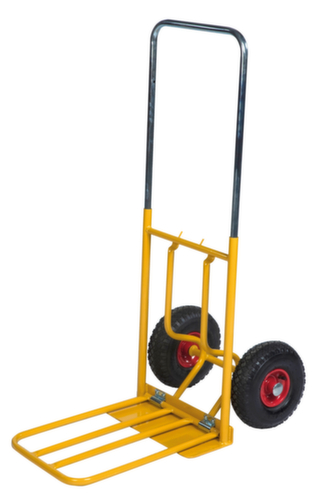 Kongamek Sackkarre mit pannensicheren Rädern, Traglast 150 kg, Vollgummi-Bereifung