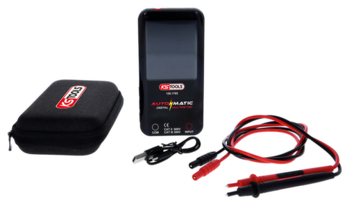 KS Tools Automatik Digital-Multimeter inkl. Prüfspitzen