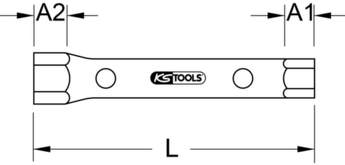 KS Tools Rohrsteckschlüssel