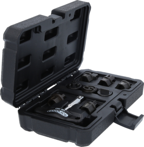 KS Tools 3/8" Öldienst-Spezialprofil-Satz für Kunststoff-Ölablassschrauben