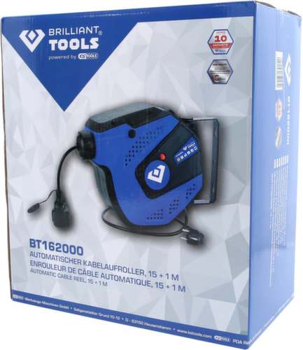 Brilliant Tools Automatischer Kabelaufroller