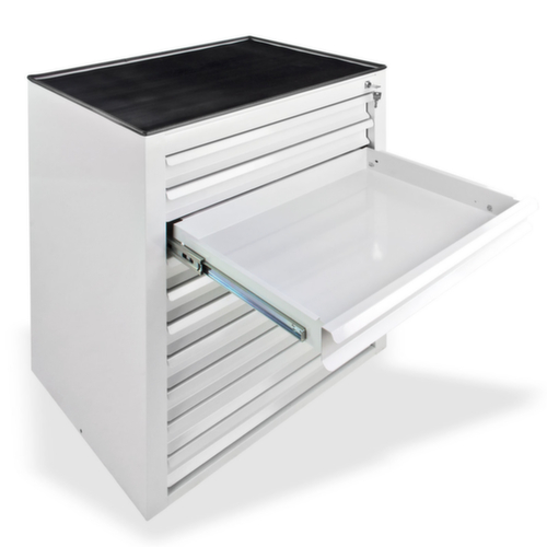 Schubladenschrank MAMMUT, 10 Schublade(n), RAL7035 Lichtgrau/RAL7035 Lichtgrau