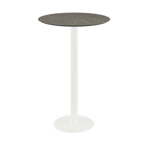 VEBA Stehtisch Essentials Urban, Ø 700 mm, Platte Midnight Marble